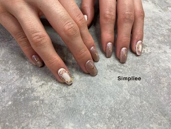 シンプリー 西荻窪店(Simpliee)/マグネットネイル×ぷっくり
