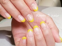 ルームヘアネイル 曙橋店(Room hair nail)/イエローフレンチ