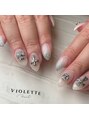 ビオレッタネイル(Violette Nail)&nbsp;クロムハーツ/シアーネイル/ラメグラ/フラッシュ/推しネイル