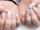 清楚フレンチに煌めくアクセント