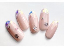 エムネイル(M nail)/12月1月　定額デザイン