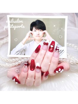 プティポルト(petite porte)/推し活☆立体イニシャルネイル