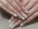 ミヤ ネイル 鶴見店(MIYA nail)の写真/【モテかわ×美フォルム】透け感チーク、ワンホン、マグネット。細部まで丁寧なケアで叶える、潤いネイル！