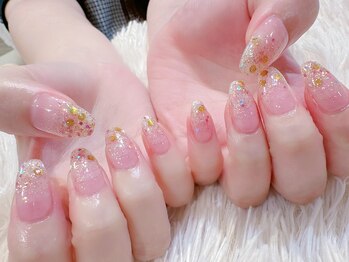 #ラメグラ#ホロネイル