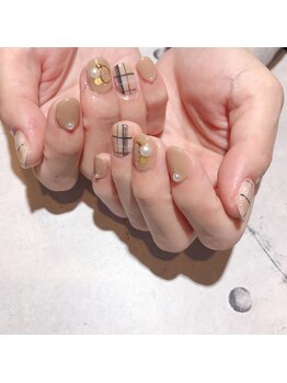 アティックネイルアトリエ(attic nail atelier)/チェックネイル★