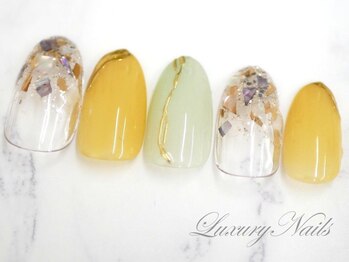 ラグジュアリー ネイルズ(Luxury Nails)/ニュアンス*ミラーNail