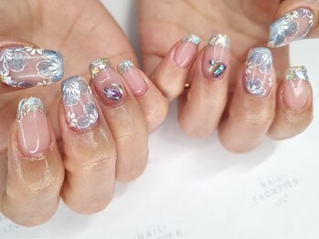 ネイルフロンティア 吉祥寺(NAIL FRONTIER)/ネモフィラマグネット11980円