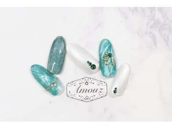 アモウズ(Amouz)/定額【テーマ:エメラルド】2