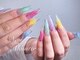 ネイルモンスター 道玄坂店(NAILMONSTER)の写真/【コンプレックス解消！】爪の薄さ/深爪/フォルム。自然な長さ出しで爪を綺麗に魅せる♪縦長美爪で満足度◎