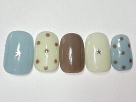 オータムドット韓国星￥6500