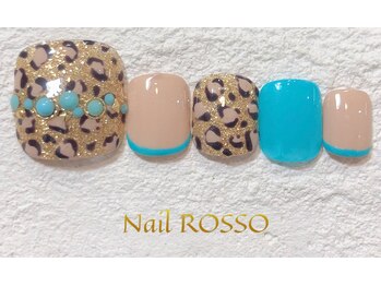 ネイルロッソ 浅草店/ワイルドフット☆