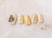 アイネイルズ 横浜EAST店(I-nails)/落書きチェックネイル
