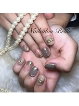 エスフィーネイルサロン ブリーユ(Esfy nailsalon Brille)/シンプルゴージャス