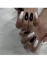 テネル 横浜(tener)/バイカラーネイル♪