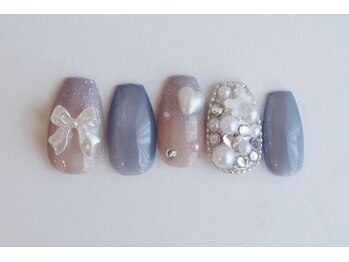 ココネイル/韓国風、ワンホンネイル