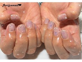 ワンカラーニュアンスnail