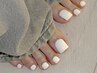 【foot】ワンカラーネイル￥6600→￥5500