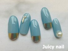 ジューシーネイル 大橋店(Juicy nail)/ミラーネイル