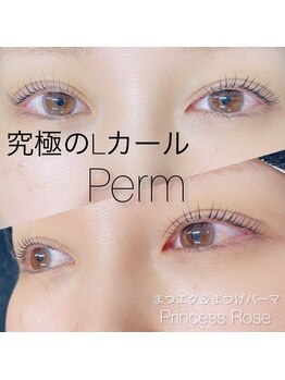 プリンセスローズ(Princess Rose)/韓国風束感まつ毛パーマ
