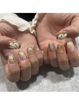 エクリプス(ECLIPSE)/秋のニュアンスネイル