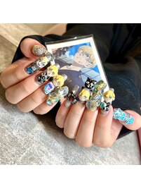 キャラクターネイル