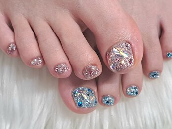 ラリマー(Larimar)/オーダーネイル♪