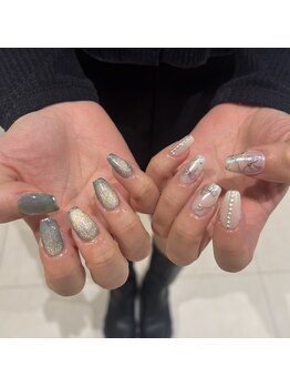 オーシャンネイル 栄店(Ocean Nail)/magnet×ribbon