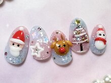 リコリコネイル(Riko Riko Nail)/クリスマスネイル