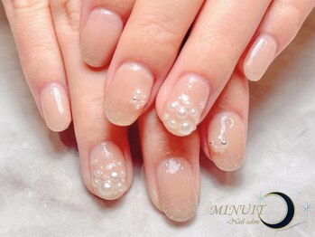 ナチュラルきれいめネイル