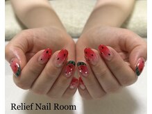 リリーフネイルルーム(RELiEF NAiL ROOM)/スイカデザイン