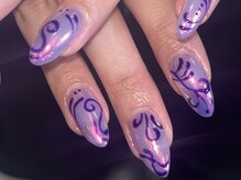 ミティネイル 北中城(mittynail)/持ち込み/ミラーネイル