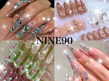 ナインナインティミダシナミネイルサロン(NINE90)の雰囲気（600色以上あるお色の中からお手元に合うお色をお選び致します。）