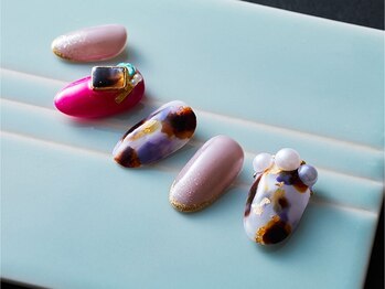 ネイルミー(nail me!)/ソフィラジェルHP掲載デザイン