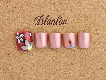 ネイルサロン ブランロール 三軒茶屋店(Blanl'or)/ＦＯＯＴ　ボタニカル　