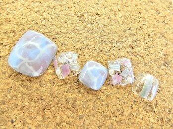 ネイルサロン ドルチェネイル 柏店(Dolce.Nail)/フットデザインコース☆足湯付き