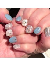 グラマラス アンジェアイ 荻窪店(glamourous ange eye)/夏ネイル