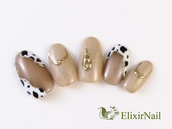エリクサーネイル 五反田(Elixir Nail)/定額b カジュアル/クーポン使用