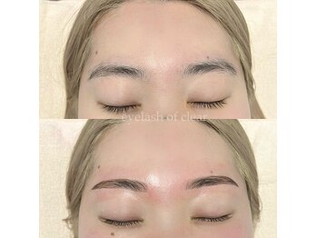 アイラッシュ オブ クリアー 一社店(eye lash OF clear)/3Dブロウリフト＋wax