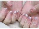 チーク×ハートネイル　Chinami