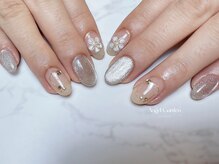 エンジェルガーデンネイル 池袋店(Angelgarden nail)/マグネットフラワーネイル♪