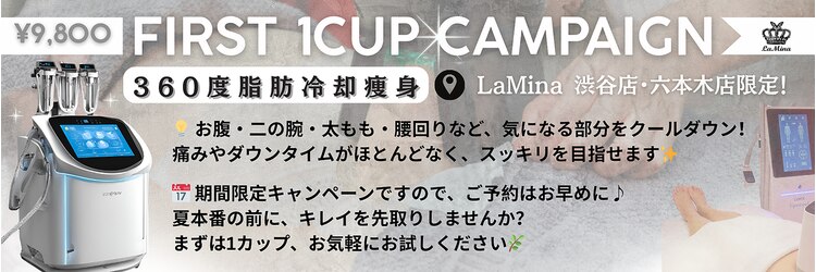 ラ ミーナ(LaMina)のサロンヘッダー