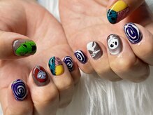 マーメイドアートネイル 新横浜(Mermaid Art Nail)/ナイトメアネイル