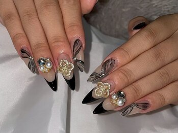 エミラボーテ 天王寺(Emi la beaute)/ブラックワンホンネイル