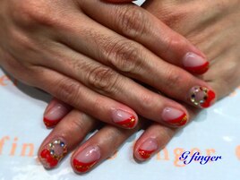 キラキラ☆リースネイル