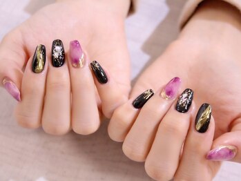 ラルネイル 大宮(Lull. nail)/*ゴージャス*アメジスト*