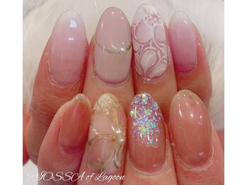 リオッサ オブ ラグーン(RIOSSA of Lagoon)/水滴ｘキラキラフラワー