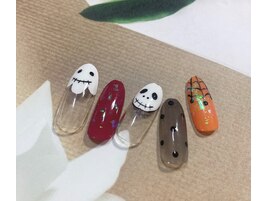 ハロウィンネイル