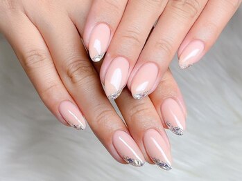 ローブセカンド(L'aube 2nd)/ジェル◆ななめガラスフレンチ