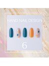 Hand nail design 6