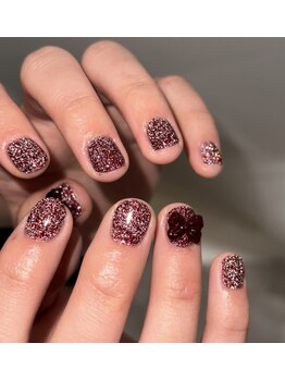 ペロ 名古屋(pelo)/フラッシュ×ワンポイントリボン